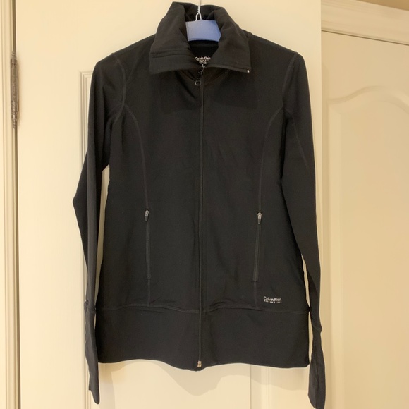 Calvin Klein Performance Quick Dry Jacket, Size S, Black - Picture 10 of 13